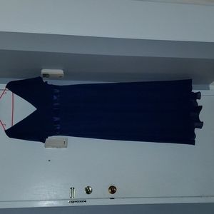 Long navy blue dress from zulily